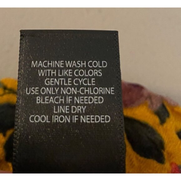 NWT Torrid Top Blouse Tunic Floral Yellow 3/4 Sleeve Blouse Torrid 00 Medium - Picture 5 of 9